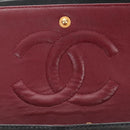 CHANEL Matelasse 25 Chain Shoulder Bag Lamb Skin Black Gold CC Auth 211558SAM-23