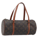 LOUIS VUITTON Monogram Papillon 30 Hand Bag M51365 LV Auth 211573A-1