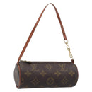 LOUIS VUITTON Monogram Papillon Pouch LV Auth 211574-1