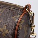 LOUIS VUITTON Monogram Papillon Pouch LV Auth 211574-17