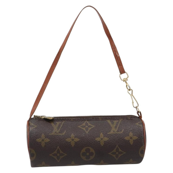 LOUIS VUITTON Monogram Papillon Pouch LV Auth 211574