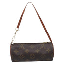LOUIS VUITTON Monogram Papillon Pouch LV Auth 211574-3