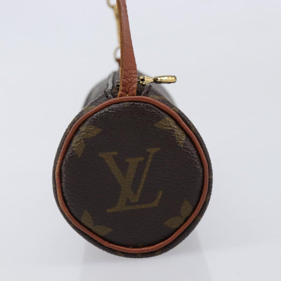 LOUIS VUITTON Monogram Papillon Pouch LV Auth 211574