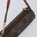 LOUIS VUITTON Monogram Papillon Pouch LV Auth 211574-6