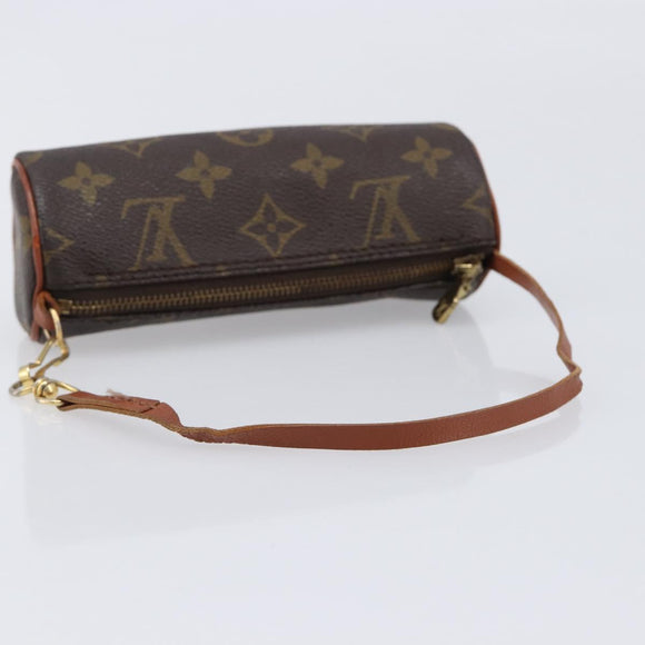 LOUIS VUITTON Monogram Papillon Pouch LV Auth 211574