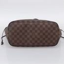 LOUIS VUITTON Damier Ebene Neverfull MM Tote Bag N51105 LV Auth 211575-10