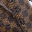 LOUIS VUITTON Damier Ebene Neverfull MM Tote Bag N51105 LV Auth 211575-15
