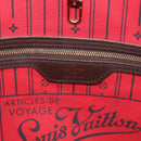 LOUIS VUITTON Damier Ebene Neverfull MM Tote Bag N51105 LV Auth 211575-23