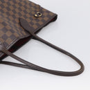 LOUIS VUITTON Damier Ebene Neverfull MM Tote Bag N51105 LV Auth 211575-7