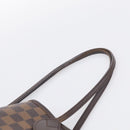 LOUIS VUITTON Damier Ebene Neverfull MM Tote Bag N51105 LV Auth 211575-8