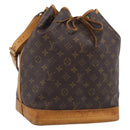 LOUIS VUITTON Monogram Noe Shoulder Bag M42224 LV Auth 211579A-1