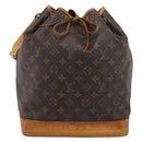 LOUIS VUITTON Monogram Noe Shoulder Bag M42224 LV Auth 211579A-2