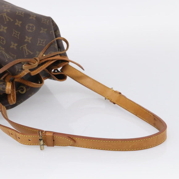 LOUIS VUITTON Monogram Noe Shoulder Bag M42224 LV Auth 211579A