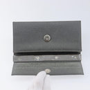 Salvatore Ferragamo Gancini Hand Bag Satin Gray Silver Auth 211597A-18