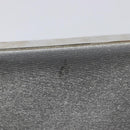 Salvatore Ferragamo Gancini Hand Bag Satin Gray Silver Auth 211597A-4