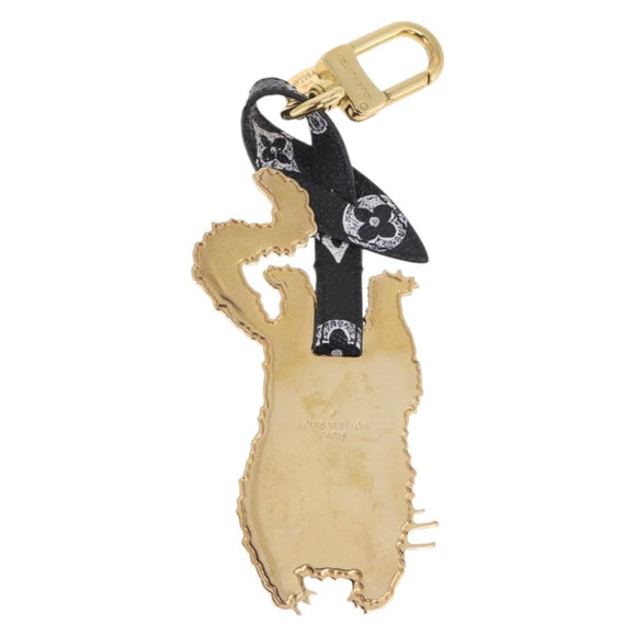 LOUIS VUITTON Catgram Flying Cat Bijoux Sac Key Holder Metal MP2284 Auth 211603V