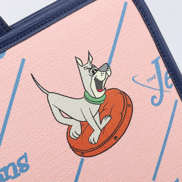 GUCCI GG Supreme Children's Bag PVC The Jetsons Beige Silver 605614 Auth 211605V