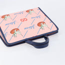 GUCCI GG Supreme Children's Bag PVC The Jetsons Beige Silver 605614 Auth 211605V-6
