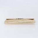 Christian Dior Clutch Bag Patent leather Gold Auth 211619-7