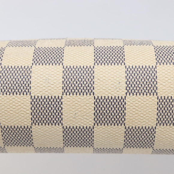 LOUIS VUITTON Damier Azur Pochette Cosmetic GM Pouch N23346 LV Auth 211626A