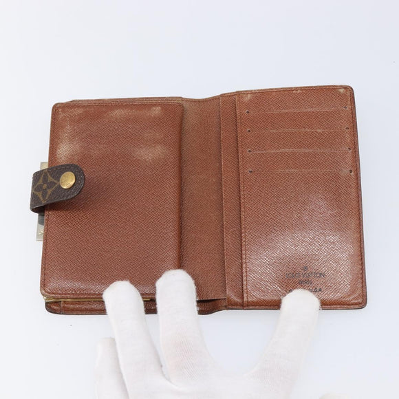 LOUIS VUITTON Monogram Portefeuille Viennois Bifold Wallet M61674 LV Auth 211632