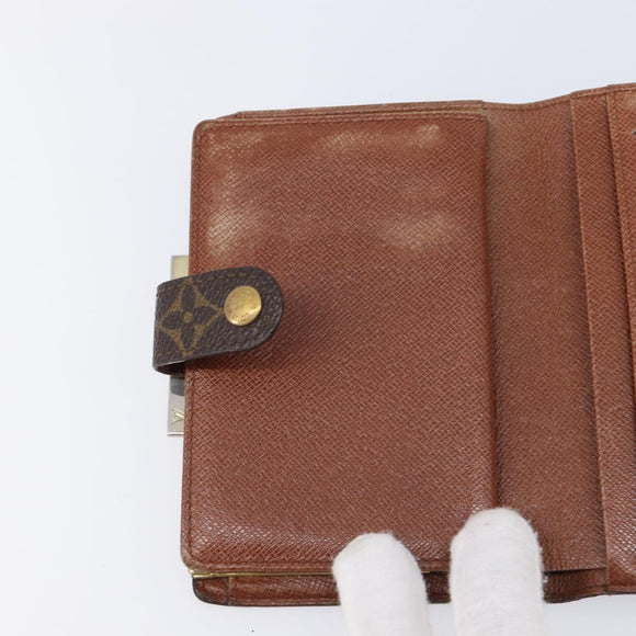 LOUIS VUITTON Monogram Portefeuille Viennois Bifold Wallet M61674 LV Auth 211632
