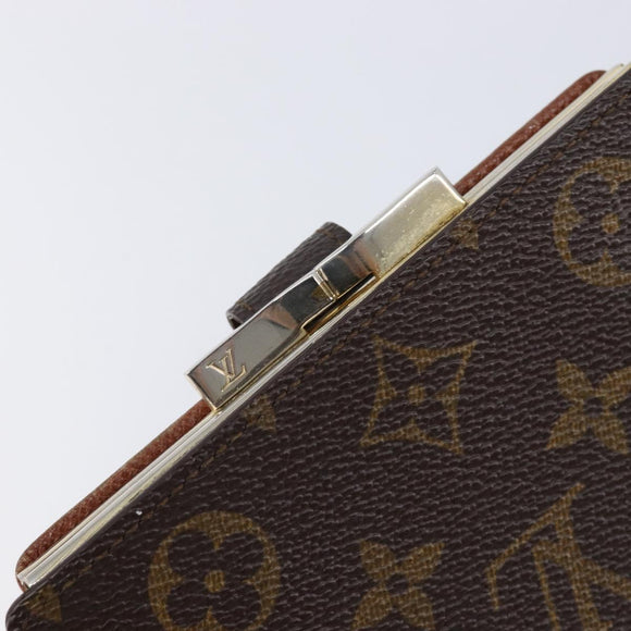LOUIS VUITTON Monogram Portefeuille Viennois Bifold Wallet M61674 LV Auth 211632