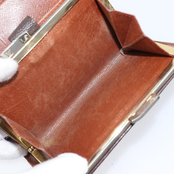 LOUIS VUITTON Monogram Portefeuille Viennois Bifold Wallet M61674 LV Auth 211632