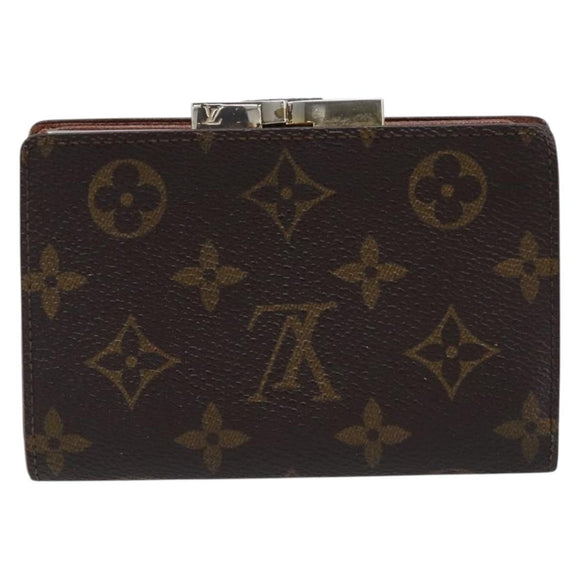 LOUIS VUITTON Monogram Portefeuille Viennois Bifold Wallet M61674 LV Auth 211632