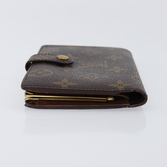 LOUIS VUITTON Monogram Portefeuille Viennois Bifold Wallet M61674 LV Auth 211632