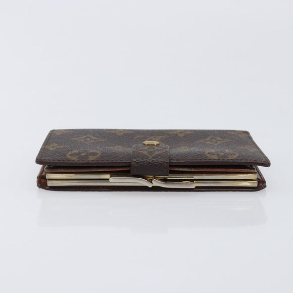 LOUIS VUITTON Monogram Portefeuille Viennois Bifold Wallet M61674 LV Auth 211632