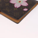 LOUIS VUITTON Monogram Cherry Blossom Agenda Mini Cover M92021 LV Auth 211634A-10