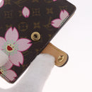 LOUIS VUITTON Monogram Cherry Blossom Agenda Mini Cover M92021 LV Auth 211634A-12
