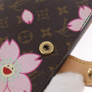 LOUIS VUITTON Monogram Cherry Blossom Agenda Mini Cover M92021 LV Auth 211634A-13
