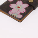 LOUIS VUITTON Monogram Cherry Blossom Agenda Mini Cover M92021 LV Auth 211634A-9