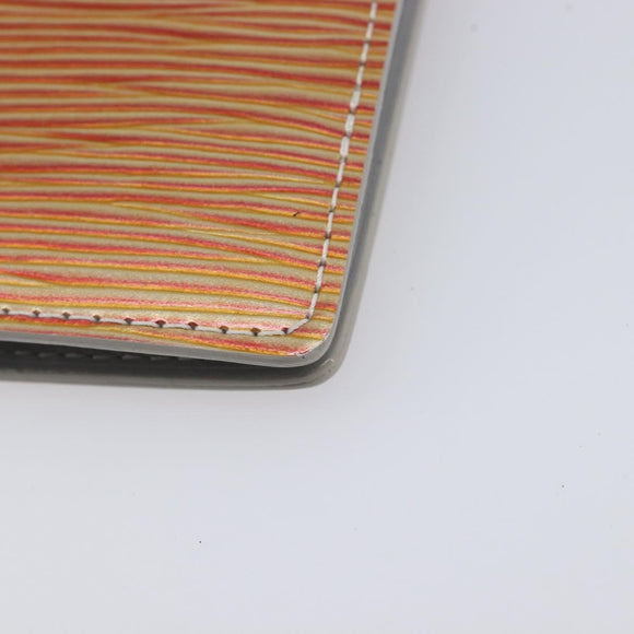 LOUIS VUITTON Cyber Epi Agenda PM Day Planner Cover Orange M99081 LV Auth 211649