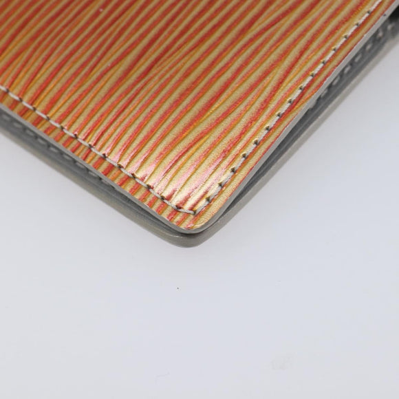 LOUIS VUITTON Cyber Epi Agenda PM Day Planner Cover Orange M99081 LV Auth 211649