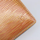 LOUIS VUITTON Cyber Epi Agenda PM Day Planner Cover Orange M99081 LV Auth 211649-12