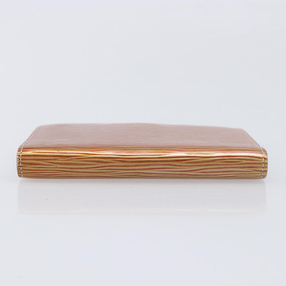LOUIS VUITTON Cyber Epi Agenda PM Day Planner Cover Orange M99081 LV Auth 211649