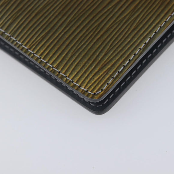 LOUIS VUITTON Cyber Epi Agenda PM Day Planner Cover Green M99080 LV Auth 211650
