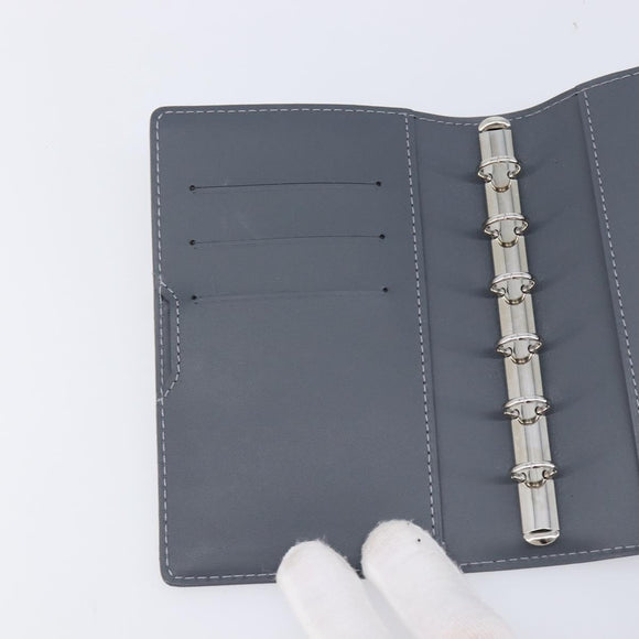 LOUIS VUITTON Cyber Epi Agenda PM Day Planner Cover Green M99080 LV Auth 211650