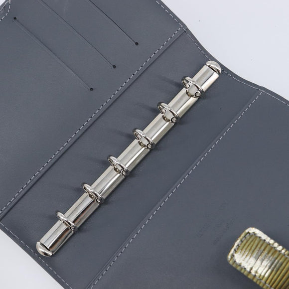 LOUIS VUITTON Cyber Epi Agenda PM Day Planner Cover Green M99080 LV Auth 211650