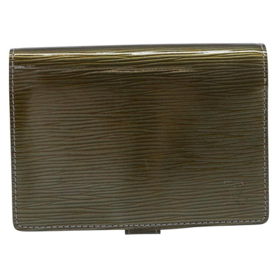 LOUIS VUITTON Cyber Epi Agenda PM Day Planner Cover Green M99080 LV Auth 211650 - 0