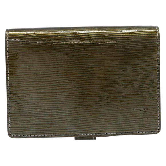 LOUIS VUITTON Cyber Epi Agenda PM Day Planner Cover Green M99080 LV Auth 211650