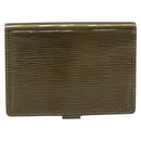 LOUIS VUITTON Cyber Epi Agenda PM Day Planner Cover Green M99080 LV Auth 211650-3