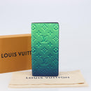 LOUIS VUITTON Taurillon Illusion Portefeuille Plaza Wallet M81255 Auth 211655SAM-25