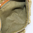 LOUIS VUITTON Monogram Denim Buggy PM Hand Bag Khaki M95213 LV Auth 211656A-24