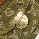 LOUIS VUITTON Monogram Denim Buggy PM Hand Bag Khaki M95213 LV Auth 211656A-25