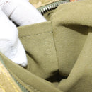 LOUIS VUITTON Monogram Denim Buggy PM Hand Bag Khaki M95213 LV Auth 211656A-27