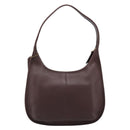 Coach Shoulder Bag Leather Brown Gold Auth 211662V-3